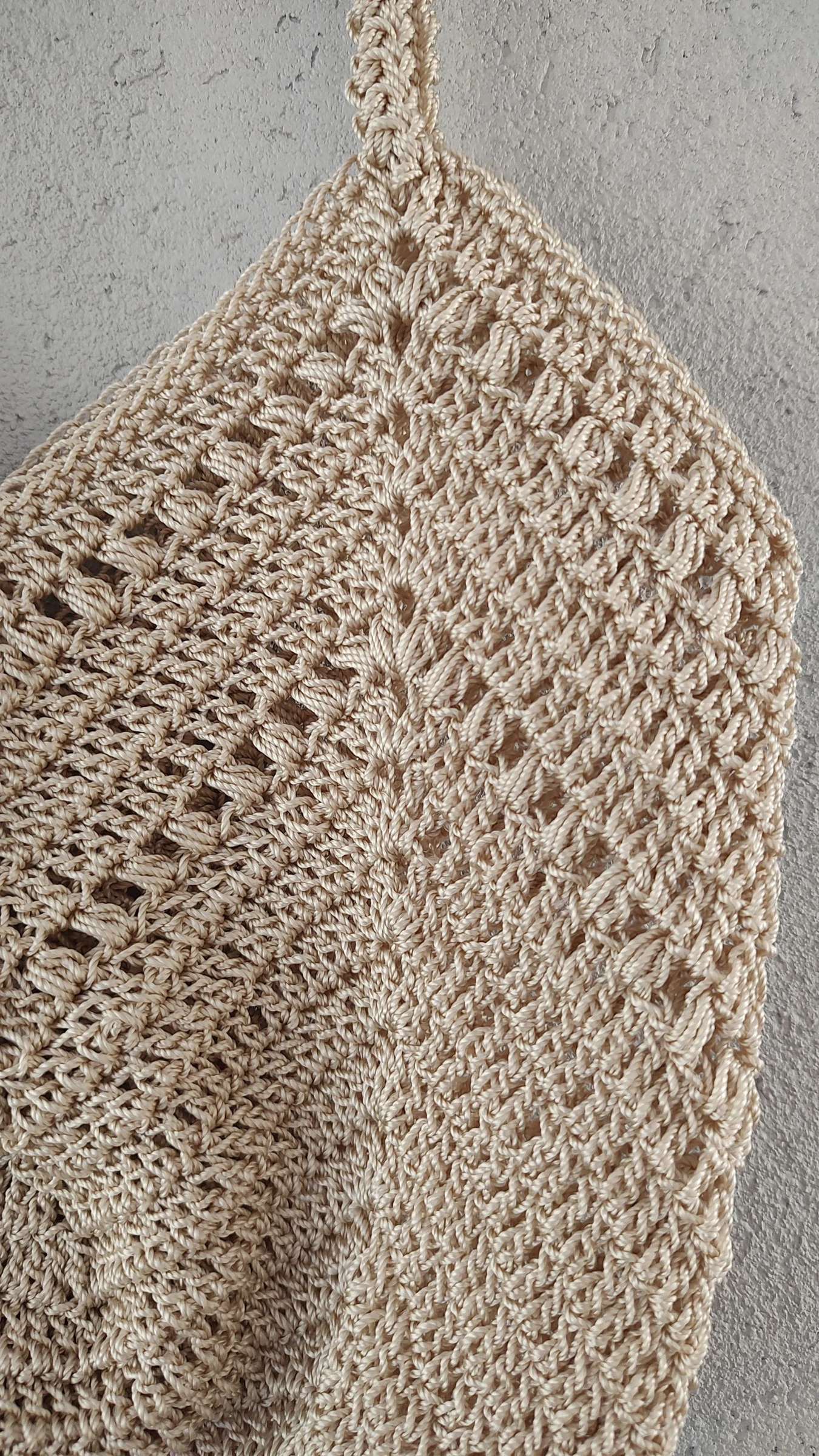 Boho Summer Nylon Crochet Tote Bag – photo 7
